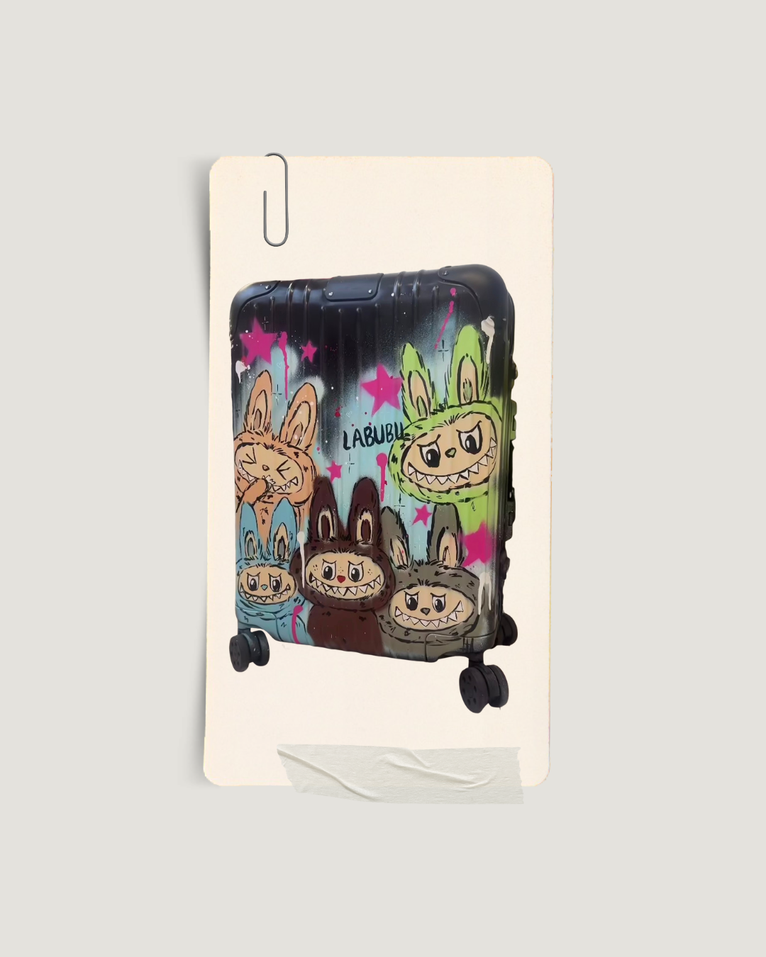 2. Custom Cabin Suitcase (Black)