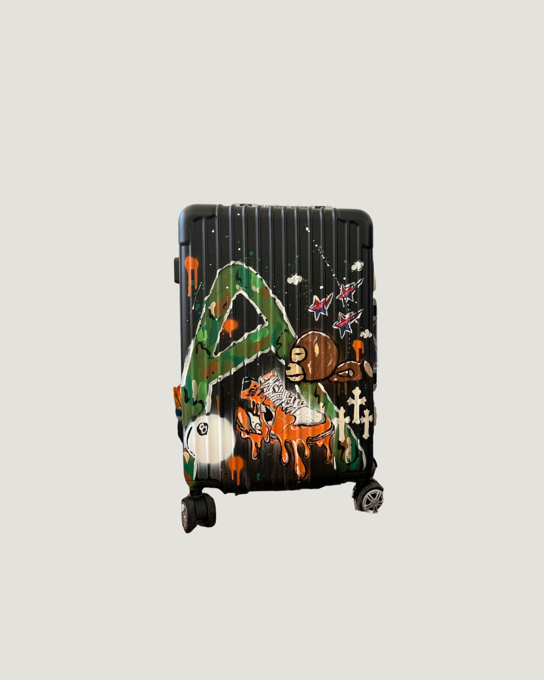 2. Custom Cabin Suitcase (Black)