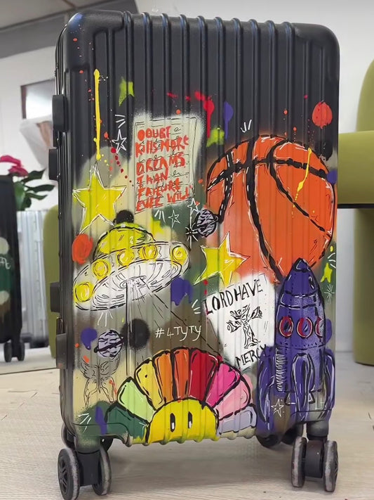 2. Custom Cabin Suitcase (Black)